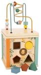 Small Foot - Wooden Activity Cube and Motor Skills Spiral Safari