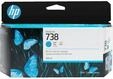 HP 498N5A, HP 738 / 498N5A - Cyan Ink