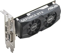 ASUS 90YV0KQ0-M0NA00, ASUS GeForce RTX 3050 Low Profile OC - 6GB GDDR6 RAM -