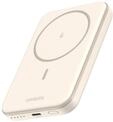 Magnetic wireless Powerbank (Akku) - Beige - 10000 mAh