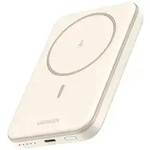 Magnetic wireless Powerbank (Akku) - Beige - 5000 mAh