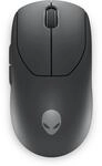 Dell PRO-MS-G-DEAM, Dell Alienware Pro Wireless - Maus (Schwarz)