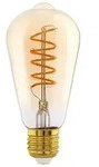 LED-Lampe ST64 Spiral 4W/822 270 lumen clear 3-step dimmable E27