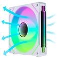 Lian Li UF-RSLIN140-1W, Lian Li UNI FAN SL INF PWM White Reverse - Geh&auml;usel&uuml;fter -