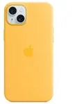 iPhone 15 Plus Silicone Case with MagSafe - Sunshine