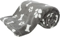 Trixie TX37096, Trixie Dog Blanket Kenny Plush Grey 100x75cm