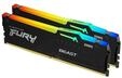 Kingston KF564C32BBEAK2-32, Kingston FURY Beast RGB DDR5-6400 - 32GB - CL32 - Dual