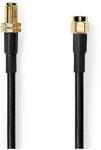 Nedis CSGB02400BK100 coaxial cable