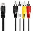 Nedis CAGL20400BK10 audio cable