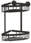 tesa Aluxx Black double corner Basket self-adhesive