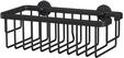 tesa ALUXX BLACK Aluminium Wall-mounted Shower Basket