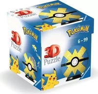 Ravensburger 115808, Ravensburger 3D Puzzle Pok&eacute;mon Quick Ball 54 pcs. 3D Puzzle