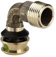Viega Raxofix transition bend 90&deg; 16 x 1/2" socket/nipple gunmetal
