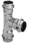 Sanpress Inox T-piece 54 x 22 x 54 mm stainless steel