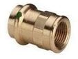 Viega Sanpress transition 54 x 1 1/2" socket/socket gunmetal