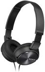 Sony MDRZX310APB.CE7, Sony MDR-ZX310AP Headset - Schwarz
