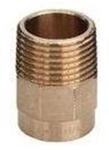 Transition sleeve/nipple 22 mm x 3/4" gunmetal
