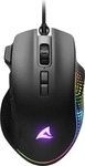 Sharkoon SHARK Force 3 - mouse - USB - black - Maus (Schwarz)