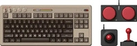 8BitDo RET00489, 8BitDo Retro Mechanical Keyboard - C64 Edition - ISO - 80% -