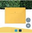 Cosy Privacy Dokumentenh&uuml;lle mit zwei Taschen Warmes Gelb