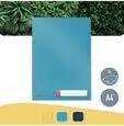Leitz Cosy Privacy Sichth&uuml;lle mit Beschriftungsschildchen Sanftes Blau