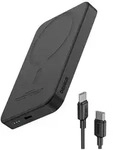 Magnetic Mini Powerbank 5000mAh USB-C 20W (black) - 5000 mAh