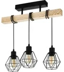 TOWNSHEND 5 ceiling lamp black/brown