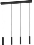 ALMUDAINA LANGER TISCH L840 4X480LM DAMPB. SCHWARZ