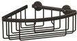 Aluxx Black corner basket self-adhesive