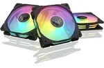 TUF GAMING TR120 REVERSE 3-pack - Gehäuselüfter - 120mm - Schwarz - 29 dBA TUF GAMING TR120 REVERSE 3-pack - Gehäuselüfter - 120mm - Schwarz - 29 dBA