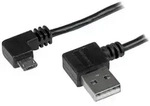 Micro-USB Cable with Right-Angled Connectors - M/M - USB cable - 1 m