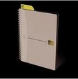 Oxford Office Urban Mix A5 Polypropylene Twin-wire Notebook Ruled 180 Pages Assorted
