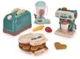 Ecoiffier 1683, Ecoiffier Vert Azur Kitchen Set Complete 4-in-1 15 pcs