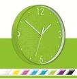 Leitz WOW Wanduhr Gr&uuml;n