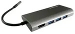 LC-HUB-C-MULTI-5 - docking station - USB-C - HDMI - GigE