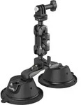 3566 Suction Cup Portable Dual with Camera Mount SC-2K