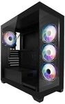 LC Power LC-715B-ON, LC Power 715B - midi-tower - ATX - Geh&auml;use - Tower - Schwarz
