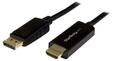 DisplayPort - HDMI - 3m - Schwarz
