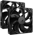 Corsair CO-9050191-WW, Corsair RS140 - dual-pack - Geh&auml;usel&uuml;fter - 140mm - Schwarz