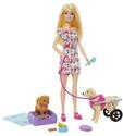 Barbie HTK37, Barbie Doll with Pup and Dog in a Wheelchair