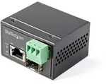 StarTech.com PoE+ Industrial Fiber to Ethernet Media Converter 30W
