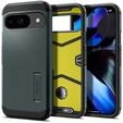 Spigen ACS07694, Spigen Tough Armor - abyss green - Google Pixel 9 Pro/Pixel 9
