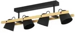 HORNWOOD-Z ceiling lamp black/wood