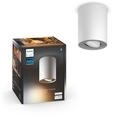 Hue Pillar Single Spotlight - White - No Dimmer Switch