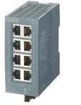 Siemens Scalance xb008 unmanaged industrial ethernet switch for 10/100 mbit/s