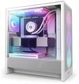 NZXT CC-H52FW-R1, NZXT H5 Flow RGB (2024) - Geh&auml;use - Miditower - Wei&szlig;