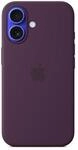 Apple MYY43ZM/A, Apple iPhone 16 Silicone Case with MagSafe - Plum