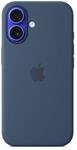 Apple MYY23ZM/A, Apple iPhone 16 Silicone Case with MagSafe - Denim