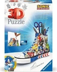 Ravensburger 115938, Ravensburger 3D Puzzle Pencil Tray Sonic the Hedgehog 108 pcs.