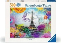 Ravensburger 12000772, Ravensburger Postcard from Paris 500p